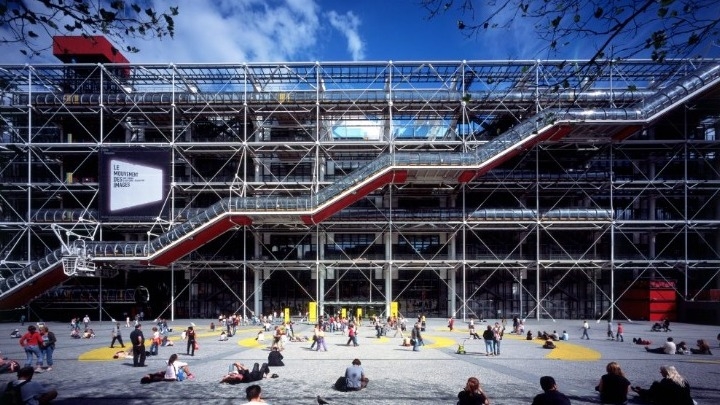 Σε διαδικασία ανακαίνισης το Centre Pompidou στο Παρίσι